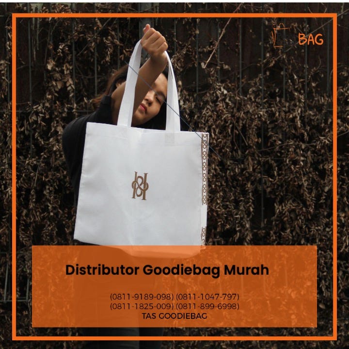Distributor Goodiebag Murah - Distributor Tas Spunbond Murah - Medium
