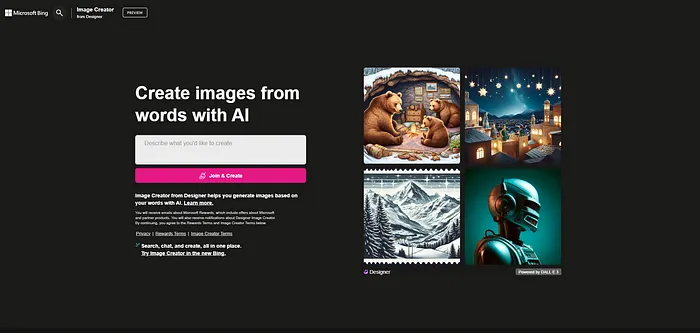 Bing Image Creator