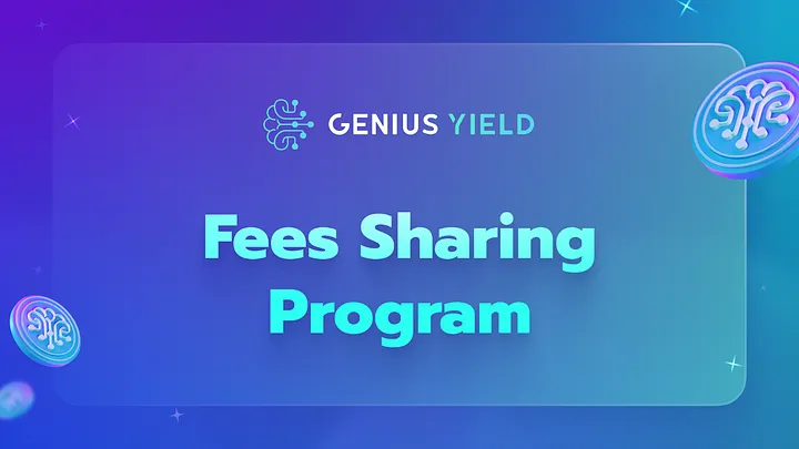 Genius Yield’s Fees Sharing Program Trade Tokens & Earn Fees!