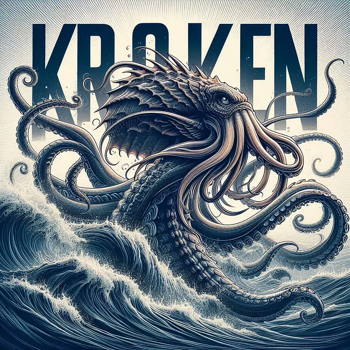 Крáкен в переливах бирюзовых глубин — крáкен телеграм бот