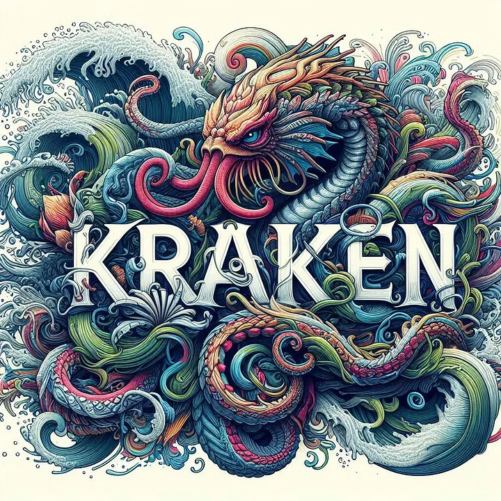 Красивая картинка Kraken — KРÁKÉH рефералка