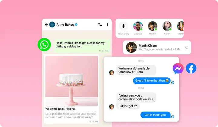 XTOPIA AI Assistant with social media integration interface