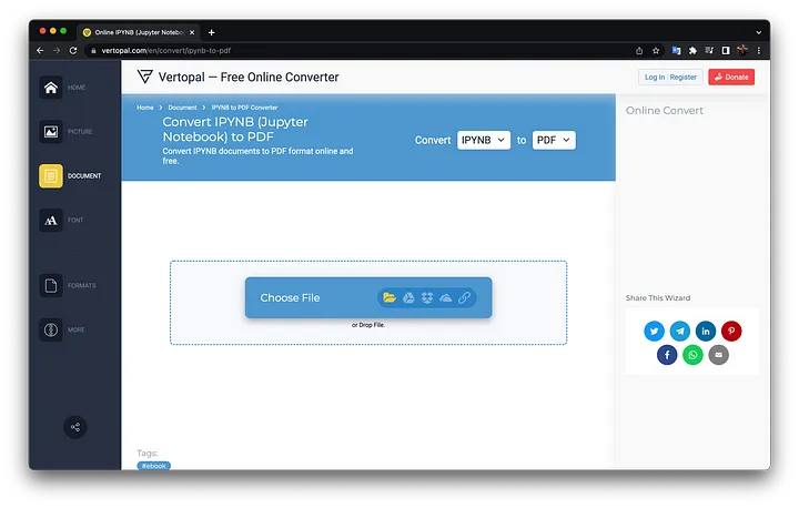 Quick Export your Jupyter Notebook to PDF | fahrizain