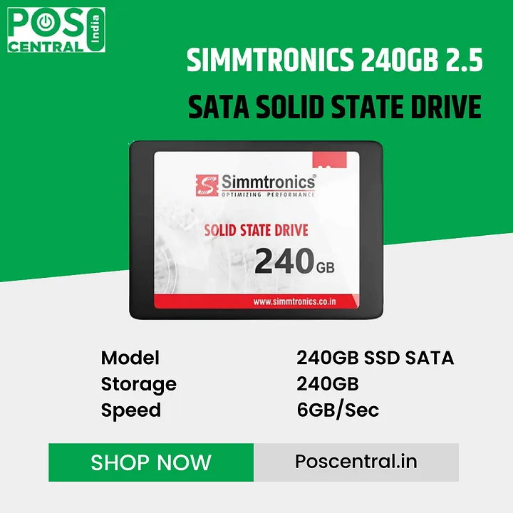 Simmtronics 240GB 2.5 Sata Solid State Drive