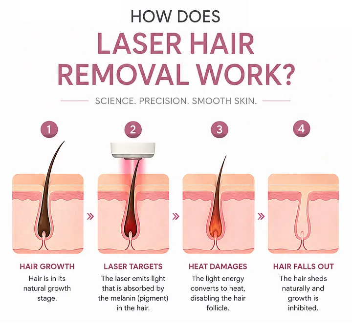 How Does Laser Hair Removal Work