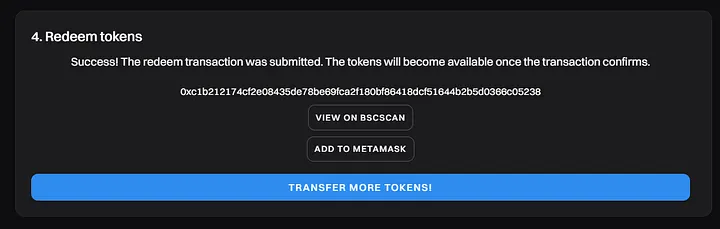 Il Bsc-Alephium Bridge È Disponibile Su Testnet! 28 1*1C6ywJlXKwsAS56LdvUl2A
