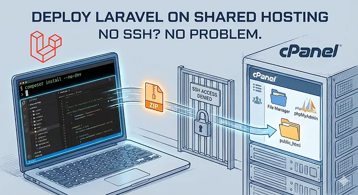 Deploying Laravel on Shared Hosting (No SSH Required)
