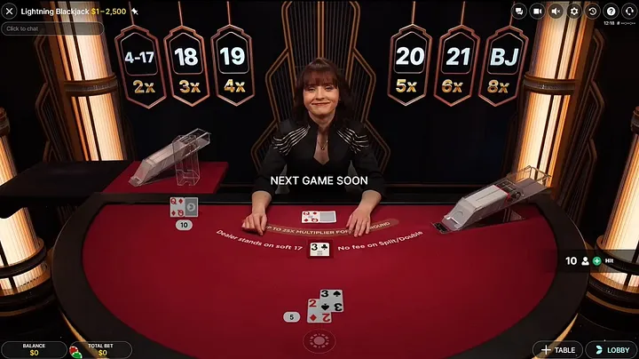 Lightning Blackjack