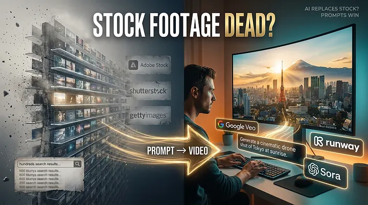 Why AI Video Will Destroy Traditional Stock Footage Businesses