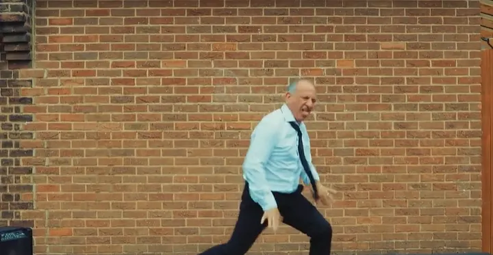 Armando busting out dance moves at his weekly neighbourhood dance parties.... 
