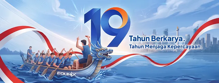 Perahu Naga Equnix Melaju Semakin Cepat