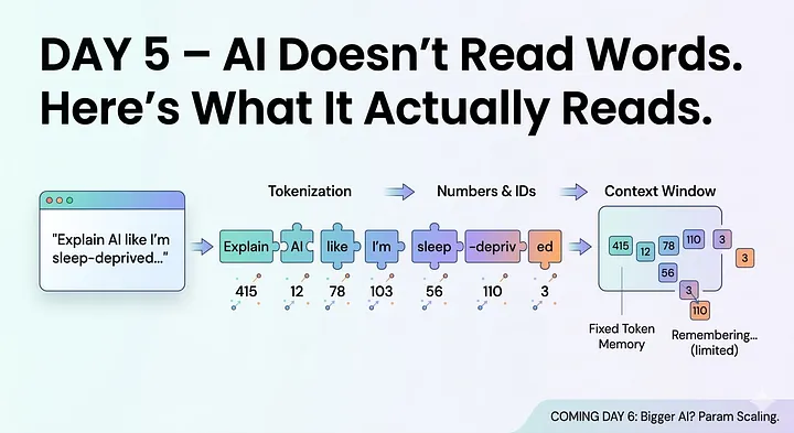 AI Doesn't Read Words — Here's What It Actually Reads