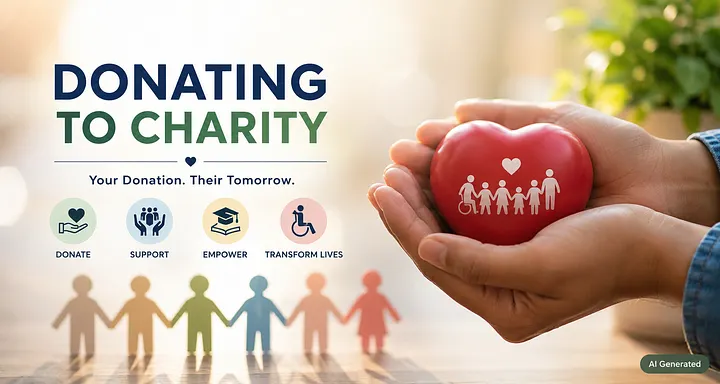 donating to charity donating to charity