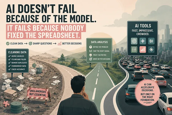 AI Doesn’t Fail Because of the Model. It Fails Because Nobody Fixed the Spreadsheet.