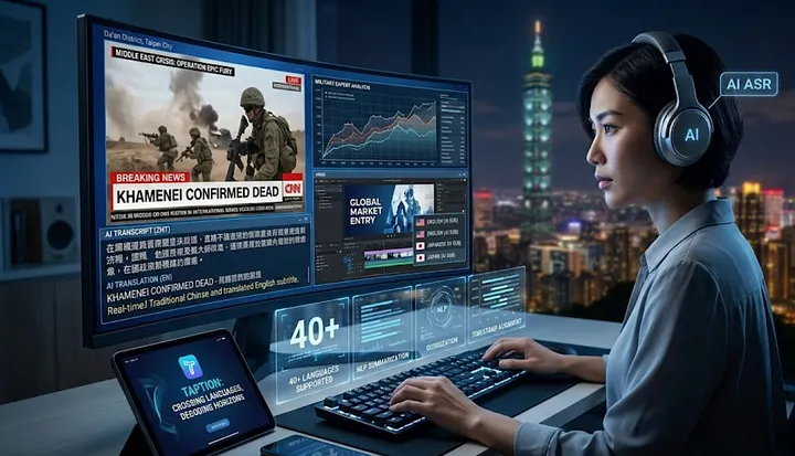 如何挑選 AI 自動上字幕與翻譯軟體？掌握這 5 個關鍵，不再為逐字稿焦慮