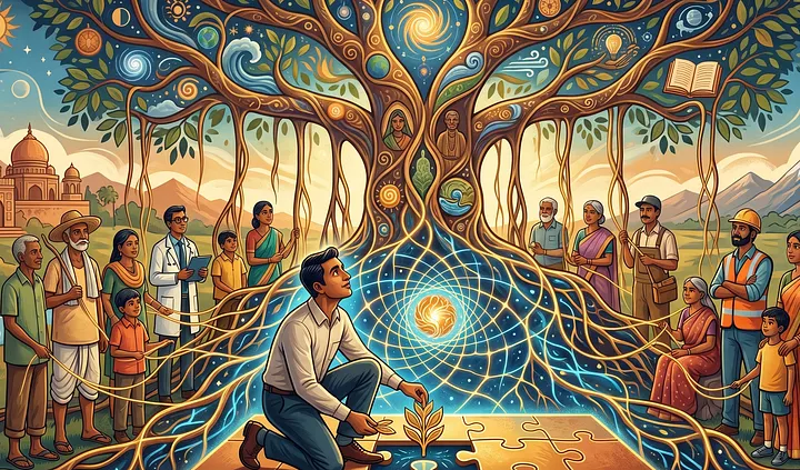The Mythology of the Self-Made Man: A Critique Through the Lens of Dharma