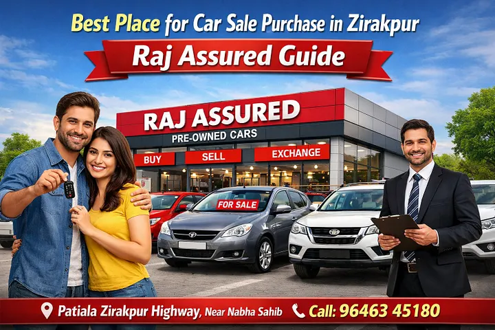Best Place for Car Sale Purchase in Zirakpur — Raj Assured Guide