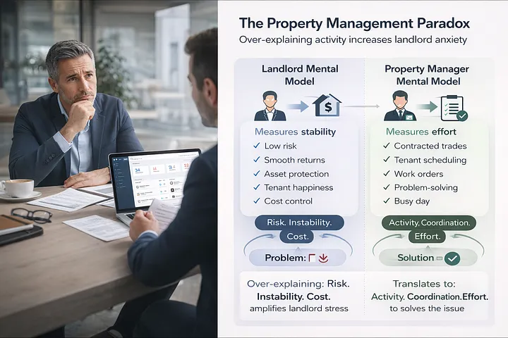 The Property Management Paradox: Why Doing More Work Can Make Landlords Feel Worse