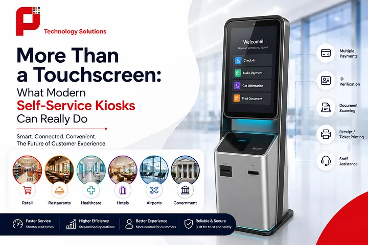 More Than Just a Touchscreen: What Modern Self-Service Kiosks Can Really Do