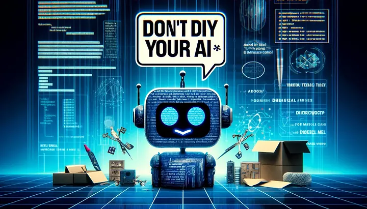 Don’t DIY your Company’s AI