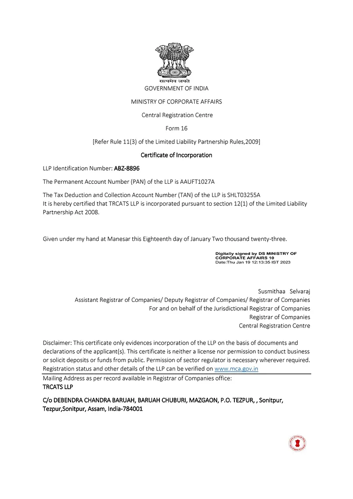 Certificate Image