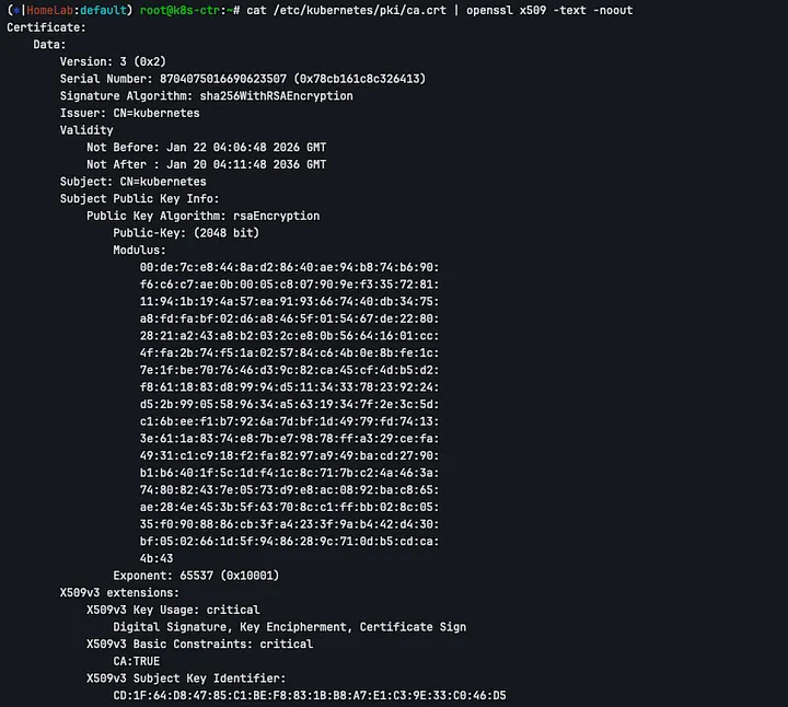 openssl x509