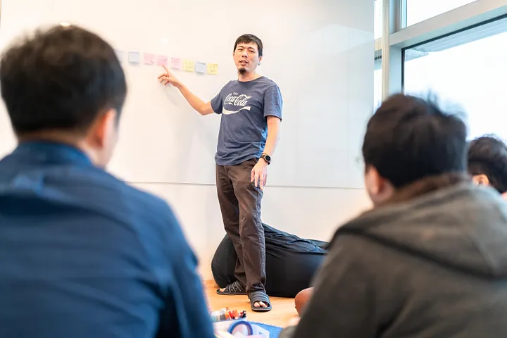 短衝自省會議(Sprint Retrospective),在鈦坦通常會簡稱「Retro」。當團隊完成一個短衝(Sprint)之後,就會在這個會議裡回顧這個短衝發生的事,肯定彼此的貢獻與付出,並為下一個短衝訂定改善計畫。 短衝自省會議(Sprint Retrospective),在鈦坦通常會簡稱「Retro」。當團隊完成一個短衝(Sprint)之後,就會在這個會議裡回顧這個短衝發生的事,肯定彼此的貢獻與付出,並為下一個短衝訂定改善計畫。