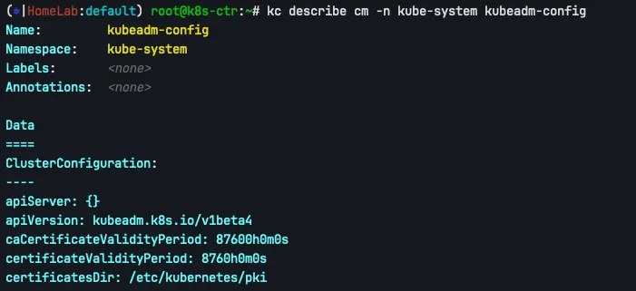 kc describe cm