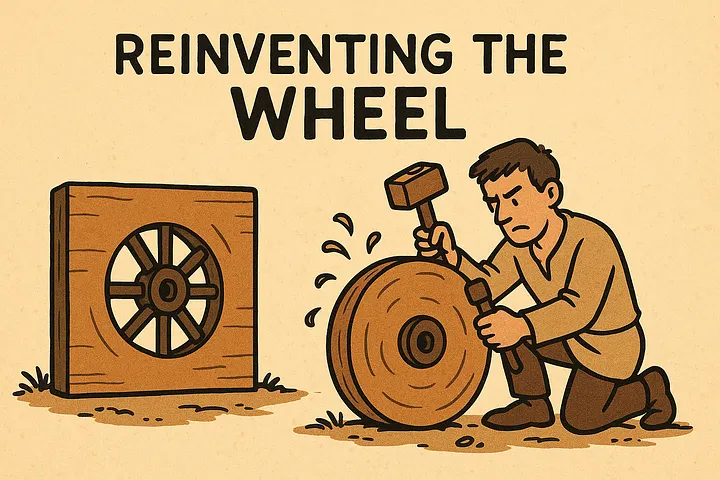 Reinventing The Wheel Isn’t Always Bad — Here’s My Experience