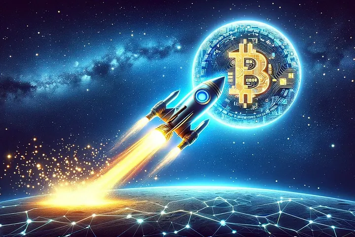 Crypto trading app interface