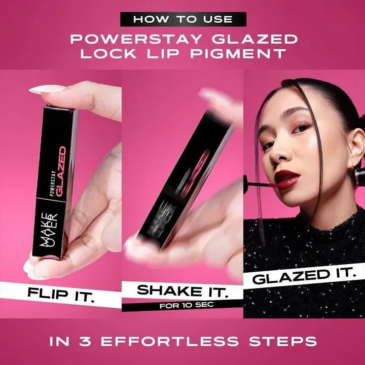 MAKE OVER Powerstay Glazed Lock Lip Pigment
