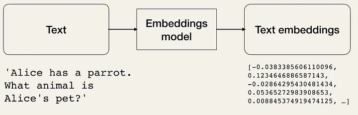Text embedding models (Image by the author)