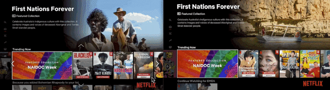 Dica de comércio eletrônico: Personalização - exemplo da Netflix