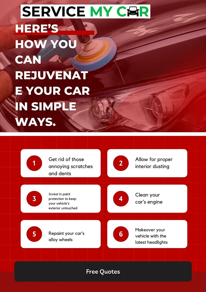 Here’s How You Can Rejuvenate Your Car In Simple Ways.