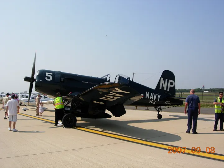 The Vought F4U Corsair