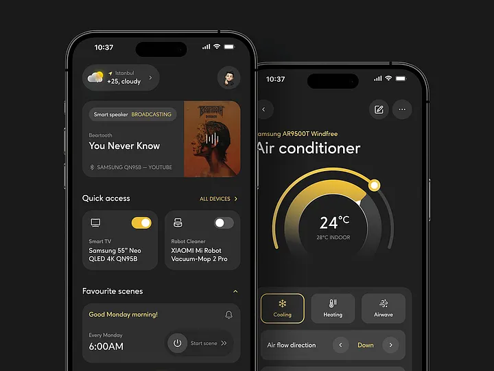 Smart Home Mobile App by Shakuro