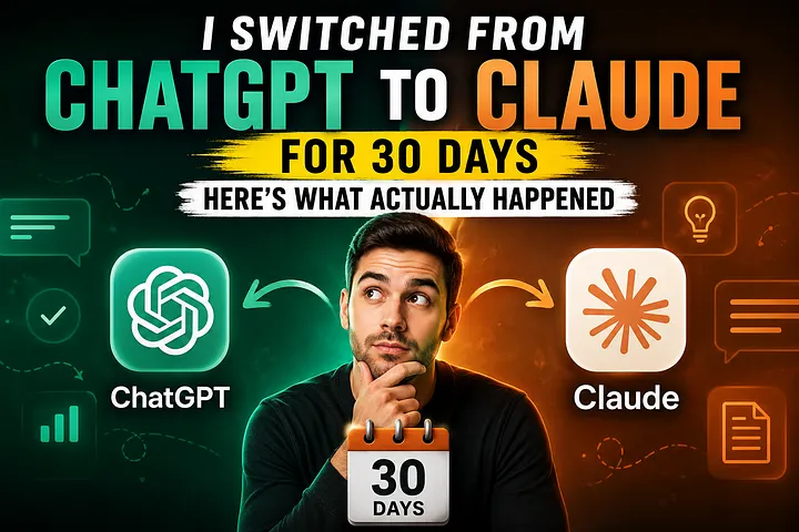 I Used Claude Instead of ChatGPT for 30 Days: What Surprised Me Most!