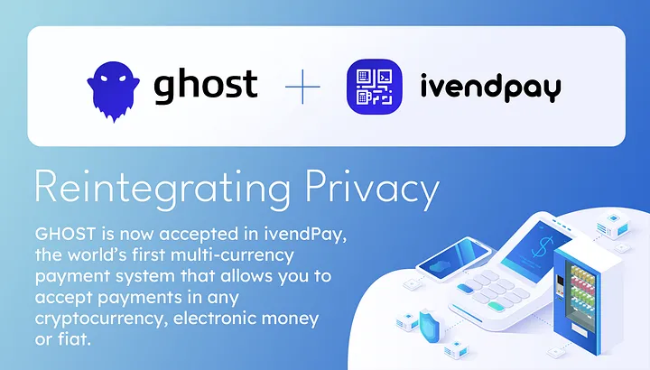 Ghost + ivendPay Partnership (Apr – 2023)