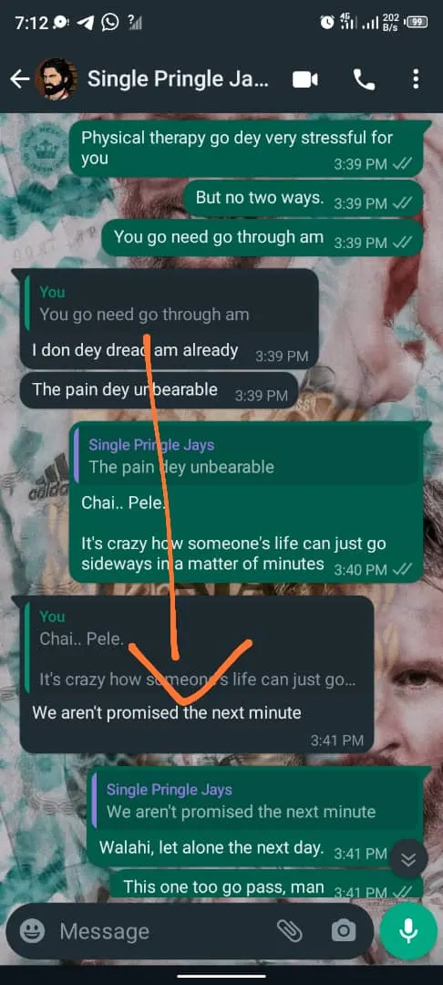Shay’s chat with Tujay
