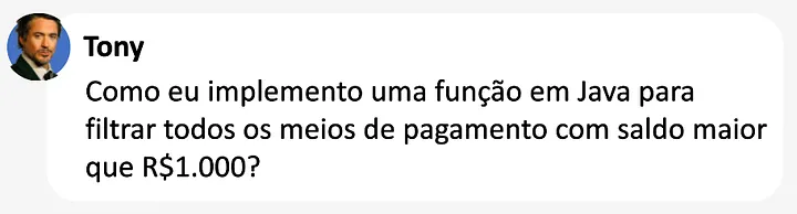 Exemplo de uma boa abordagem em um fórum, pergunta dirata e com detalhes