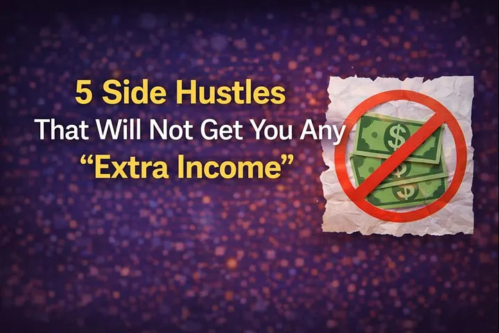 5 Side Hustles That Will Not Get You Any “Extra Income”
