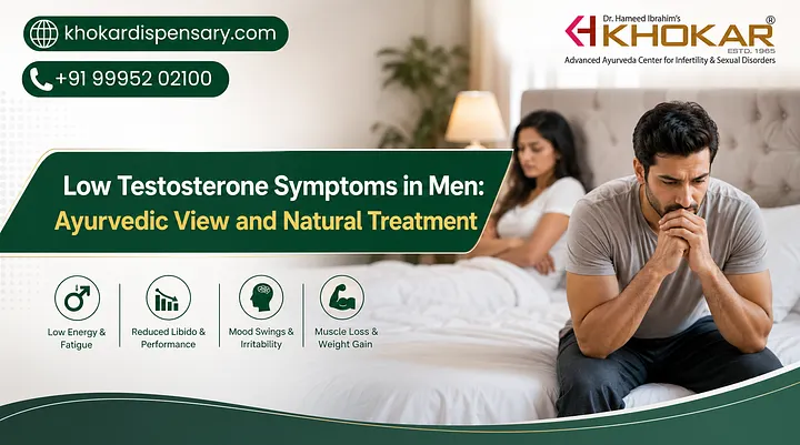 Low Testosterone Symptoms in Men: Ayurvedic View and Natural Treatment