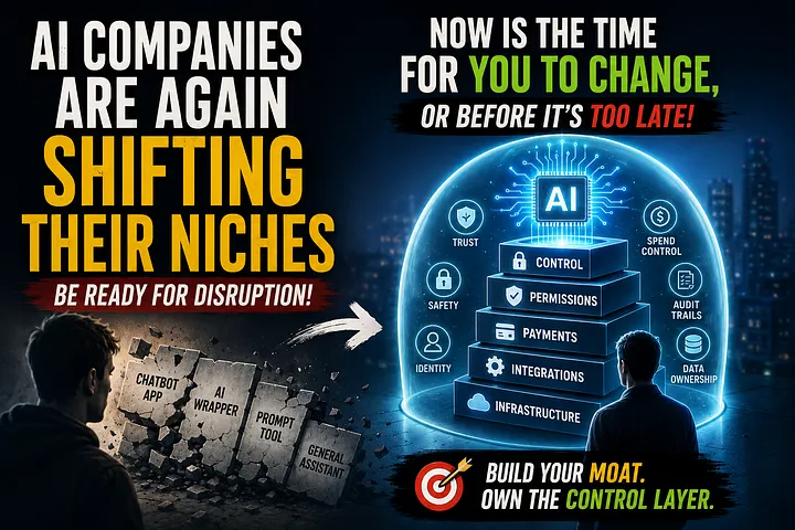 AI Companies Are Again Shifting Their Niches — Be ready for disruption!