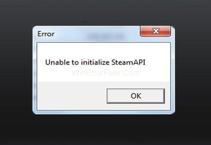 Steamapi init. Ошибка стим. инициализировать. steam api init failed. unable.