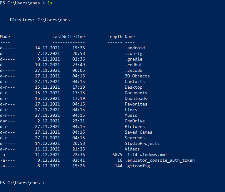 Windows Powershell Terminal Komutları | by Enesaydogan | Medium