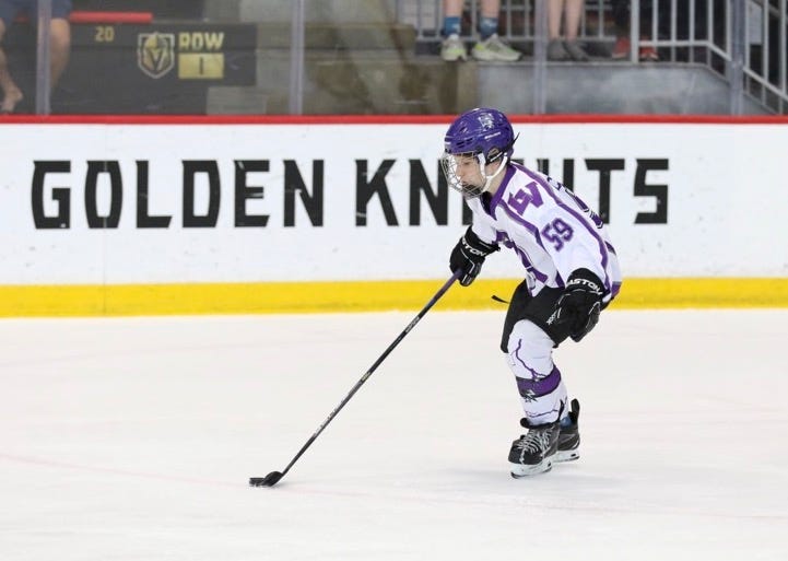 Youth Hockey Player Hits the Road by Trey Kroll Medium