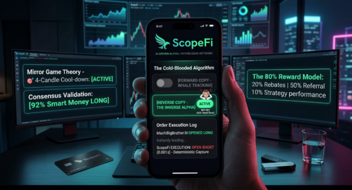 The Cold-Blooded Algorithm: Why ScopeFi is the “Last Man Standing” on Hyperliquid