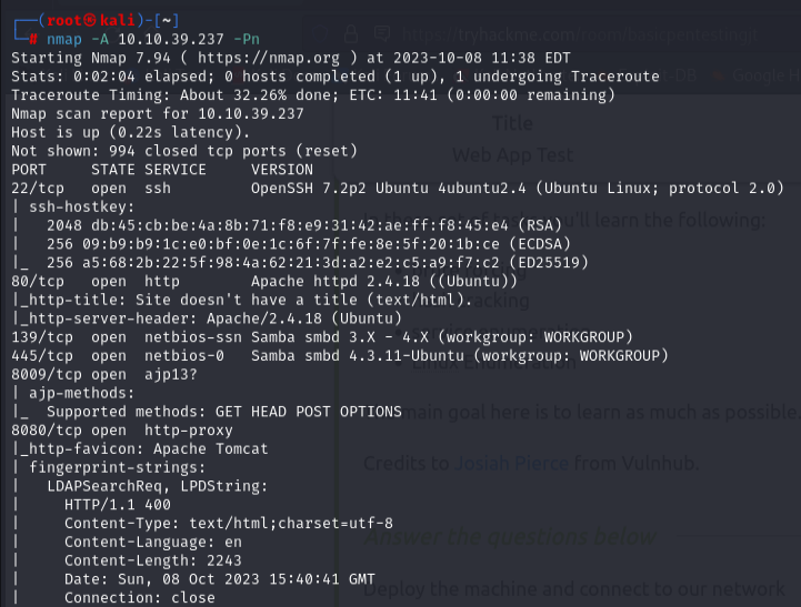 TryHackMe: Basic Pentesting — Walkthrough | by EDGE | Medium