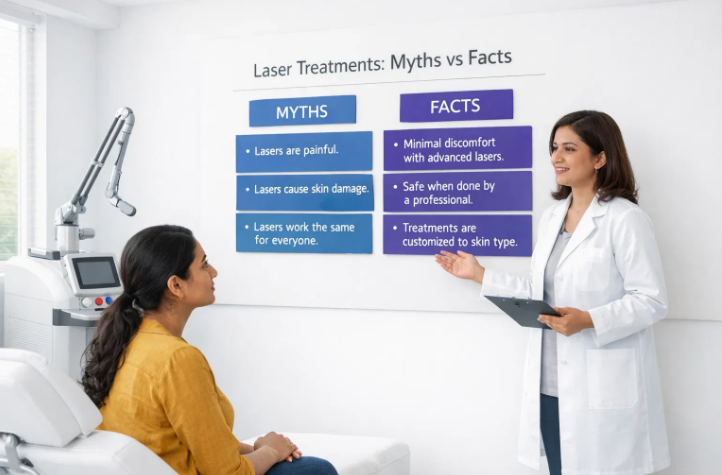 Laser Treatment Myths — Separating Facts from Fiction