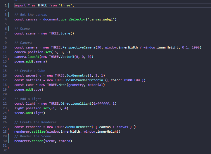 ThreeJS — Adding the Orbit Controls | by Robe Santoro | Medium